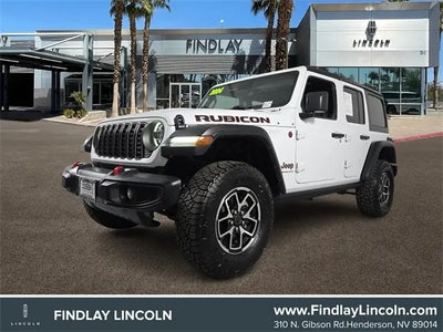2024 Jeep Wrangler 4X4 Rubicon 4DR SUV