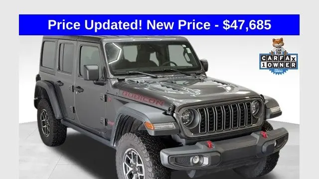 Preowned 2025 Jeep Wrangler Rubicon for Sale