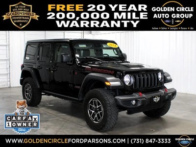 Photo of a 2024 Jeep Wrangler 4X4 Rubicon 4DR SUV for sale