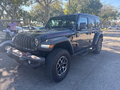 2024 Jeep Wrangler 4X4 Rubicon 4DR SUV