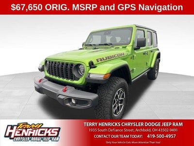 2025 Jeep Wrangler 4X4 Rubicon 4DR SUV