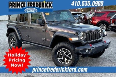 2025 Jeep Wrangler 4X4 Rubicon 4DR SUV