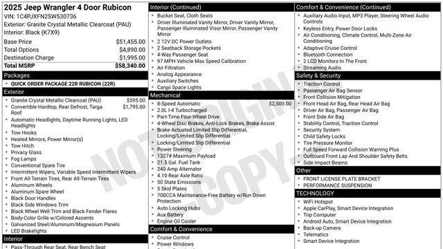 2025 Jeep Wrangler Rubicon