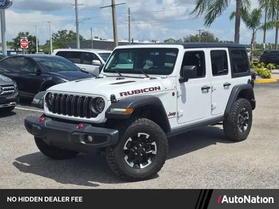 Photo of a 2024 Jeep Wrangler 4X4 Rubicon 4DR SUV for sale
