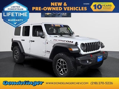 Photo of a 2025 Jeep Wrangler 4X4 Rubicon 4DR SUV for sale