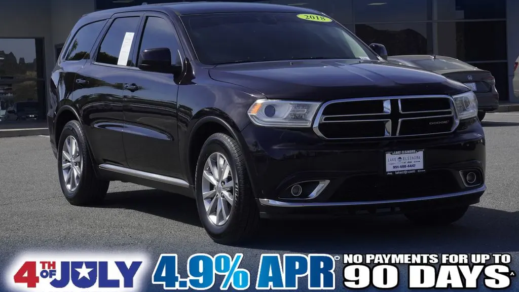 Preowned 2018 Dodge Durango SXT for Sale