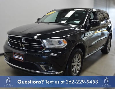 2017 Dodge Durango AWD SXT 4DR SUV