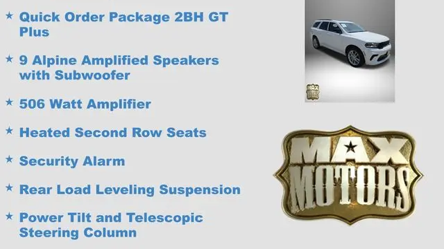 2026 Dodge Durango GT Plus