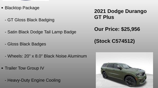 2021 Dodge Durango GT