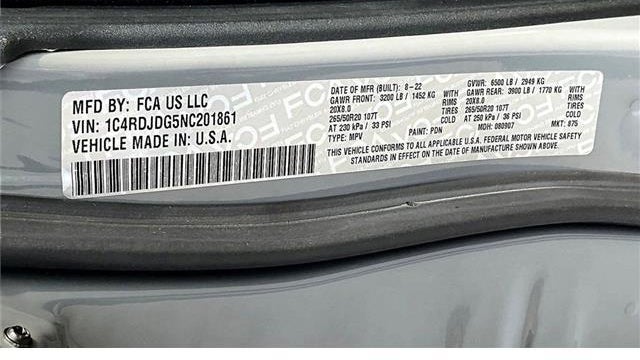 2022 Dodge Durango GT