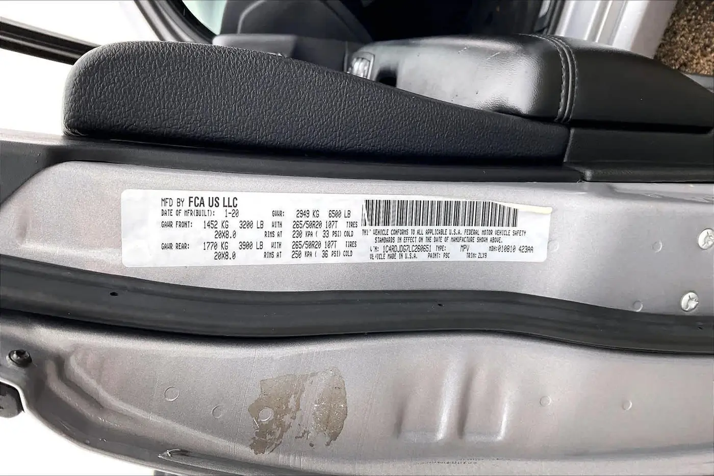 2020 Dodge Durango - $19,919