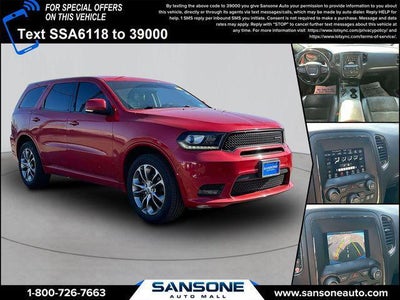 2020 Dodge Durango AWD GT 4DR SUV