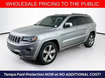 2014 Jeep Grand Cherokee 4X2 Overland 4DR SUV