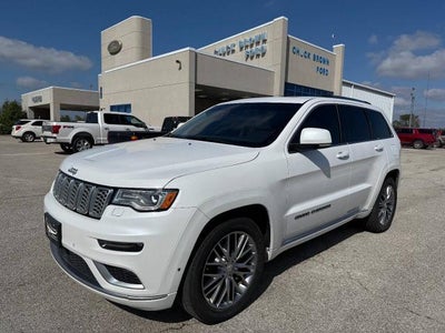 2018 Jeep Grand Cherokee 4X2 Summit 4DR SUV
