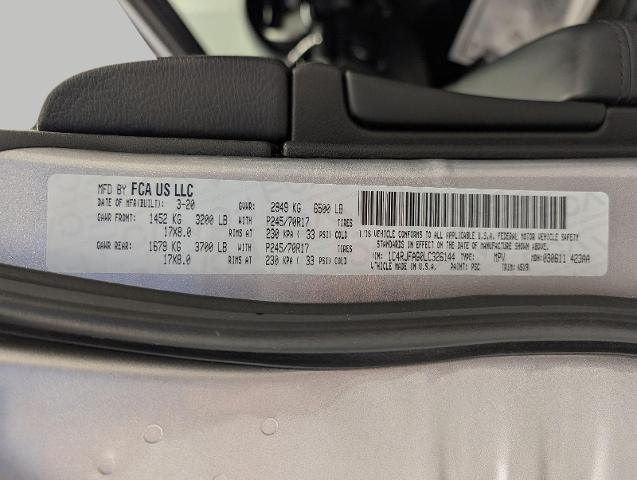 2020 Jeep Cherokee - $19,564