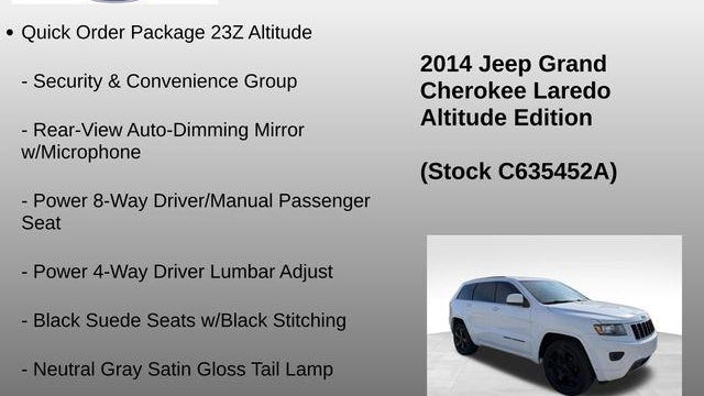 2014 Jeep Grand Cherokee Laredo