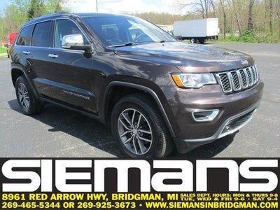 2017 Jeep Grand Cherokee 4X4 Limited 4DR SUV
