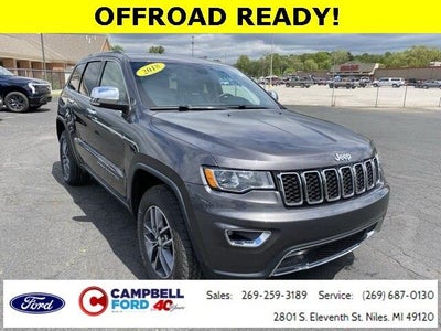 2018 Jeep Grand Cherokee 4X4 Limited 4DR SUV