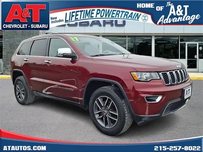 2017 Jeep Grand Cherokee 4X4 Limited 4DR SUV