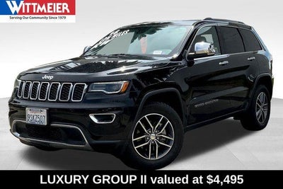 2018 Jeep Grand Cherokee 4X4 Limited 4DR SUV