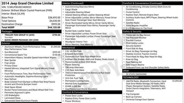 2014 Jeep Grand Cherokee Limited