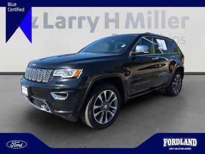 Photo of a 2017 Jeep Grand Cherokee 4X4 Overland 4DR SUV for sale