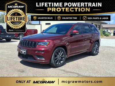 2019 Jeep Grand Cherokee 4X4 Overland 4DR SUV
