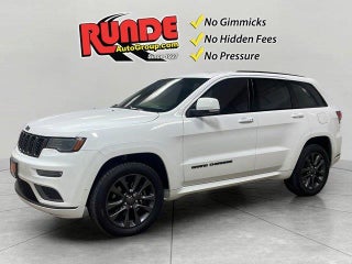 2018 Jeep Grand Cherokee with Bright White Clearcoat Exterior