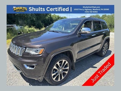 2017 Jeep Grand Cherokee 4X4 Overland 4DR SUV