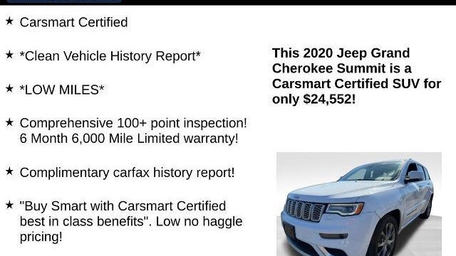 2020 Jeep Grand Cherokee Summit