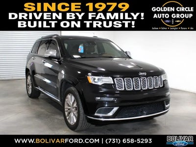 2017 Jeep Grand Cherokee 4X4 Summit 4DR SUV