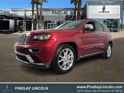 2014 Jeep Grand Cherokee 4X4 Summit 4DR SUV