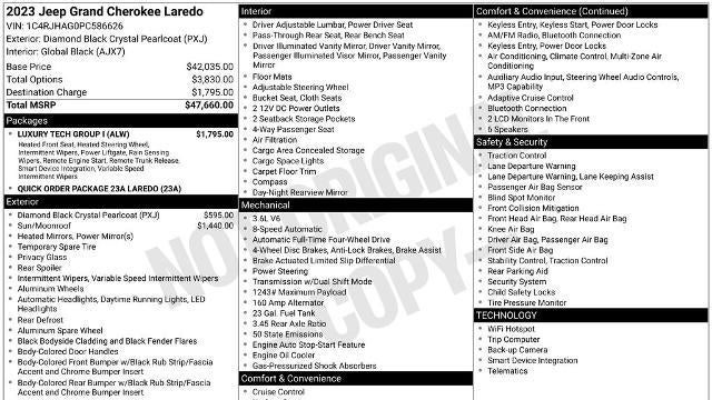 2023 Jeep Grand Cherokee Laredo X