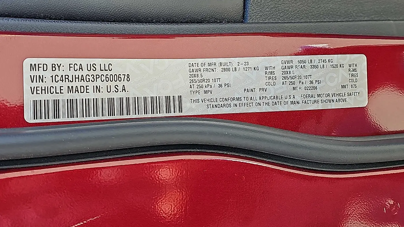 2023 Jeep Grand Cherokee Altitude