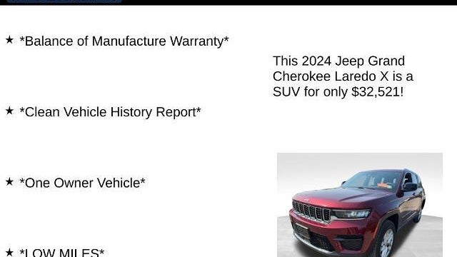 2024 Jeep Grand Cherokee Altitude X
