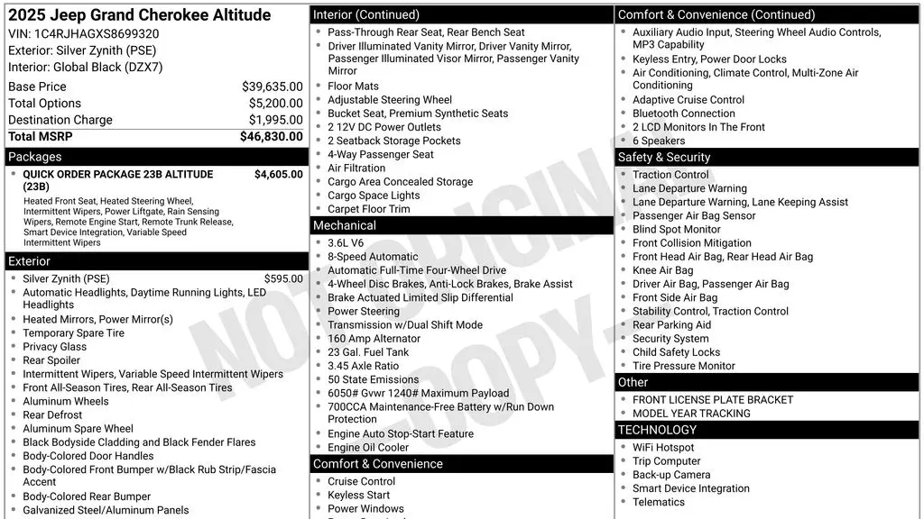 2025 Jeep Grand Cherokee Laredo