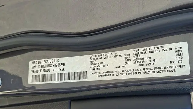 2025 Jeep Grand Cherokee Limited