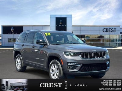 2022 Jeep Grand Cherokee 4X4 Limited 4DR SUV (midyear Release)
