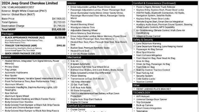 2024 Jeep Grand Cherokee Limited