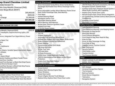 Photo of a 2025 Jeep Grand Cherokee 4X4 Limited 4DR SUV for sale