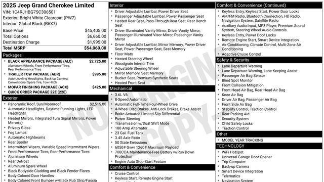 2025 Jeep Grand Cherokee Limited