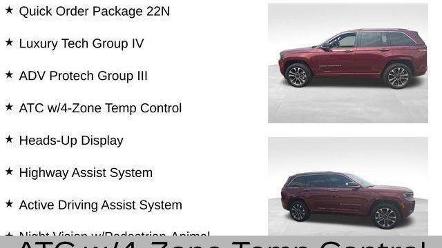 2022 Jeep Grand Cherokee Overland
