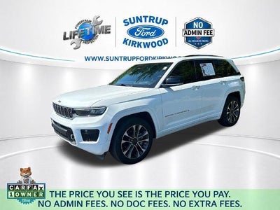 Photo of a 2024 Jeep Grand Cherokee 4X4 Overland 4DR SUV for sale