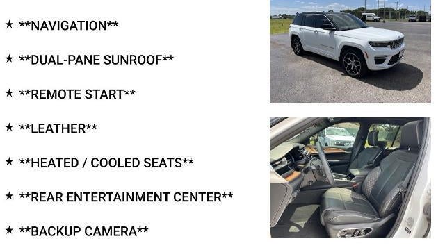 2023 Jeep Grand Cherokee Summit Reserve
