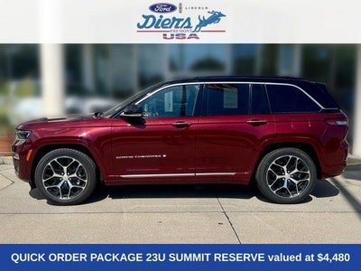 Photo of a 2025 Jeep Grand Cherokee 4X4 Summit 4DR SUV for sale