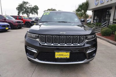 2022 Jeep Grand Cherokee 4X4 Summit 4DR SUV (midyear Release)