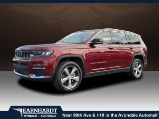 2021 Jeep Grand Cherokee L with Velvet Red Pearlcoat Exterior