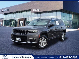 2023 Jeep Grand Cherokee L with Baltic Gray Metallic Clearcoat Exterior