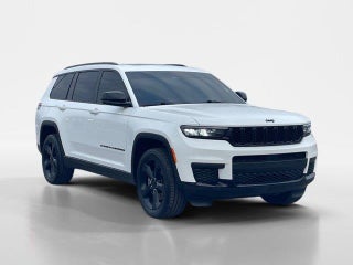 2023 Jeep Grand Cherokee L with Bright White Clearcoat Exterior