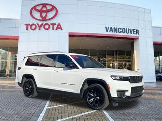 2024 Jeep Grand Cherokee L with Bright White Clearcoat Exterior